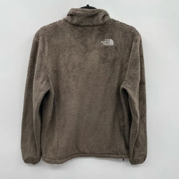 The North Face womans brown fuzzy gorpcore outdoor activewear jacket Medium - Picture 2 of 10